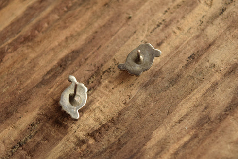 Onyx Sterling Studs - Southwestern